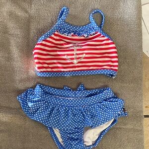 Lemon Kiss Toddler Girl Swimsuit - 2 Piece (18 Months)